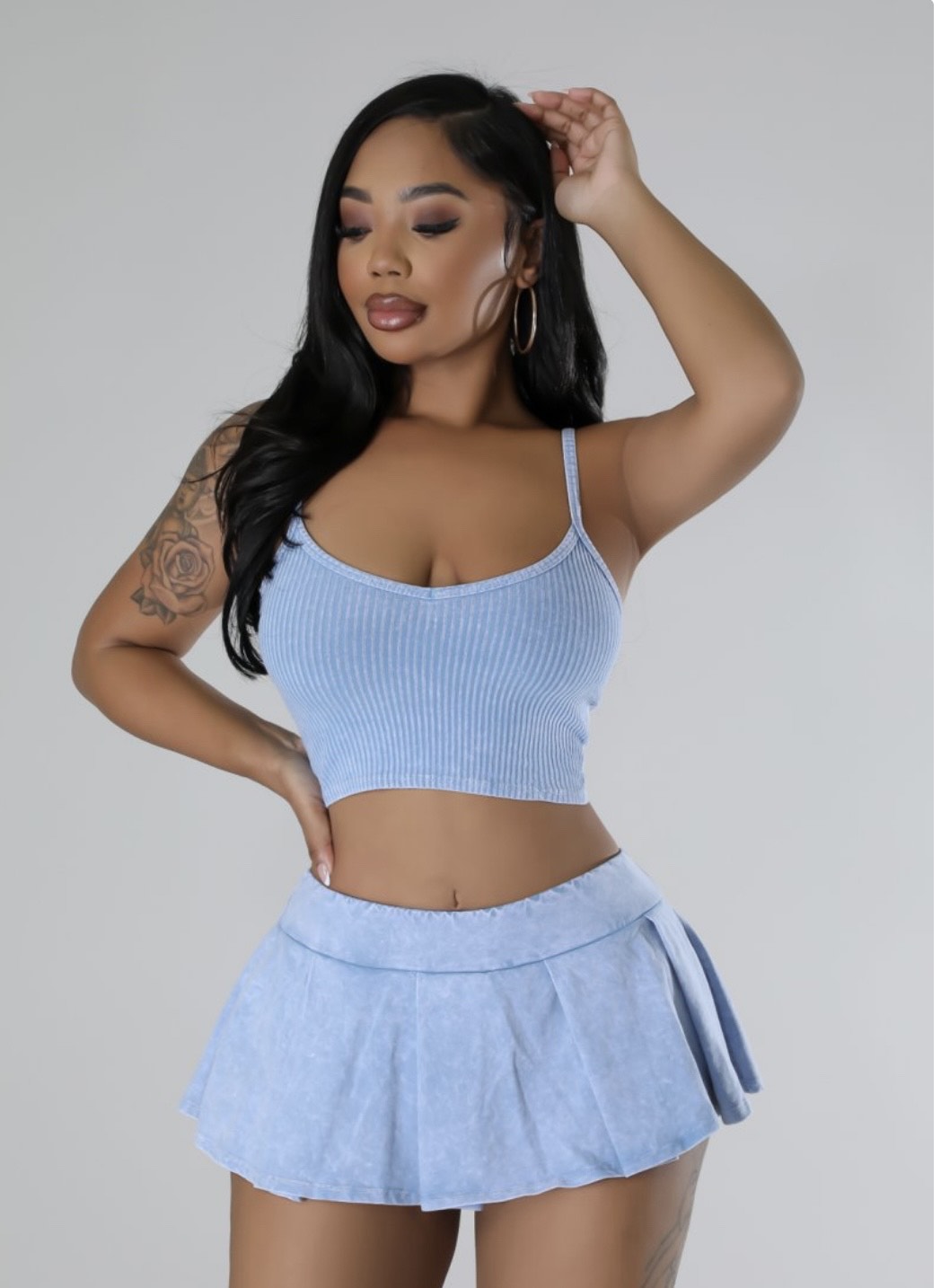 Ivana 3 Piece Skort Set