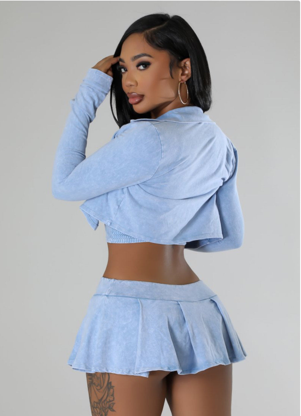 Ivana 3 Piece Skort Set